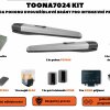 TOONA7024 KIT - sada pohonu dvoukřídlové brány pro intenzivní provoz
